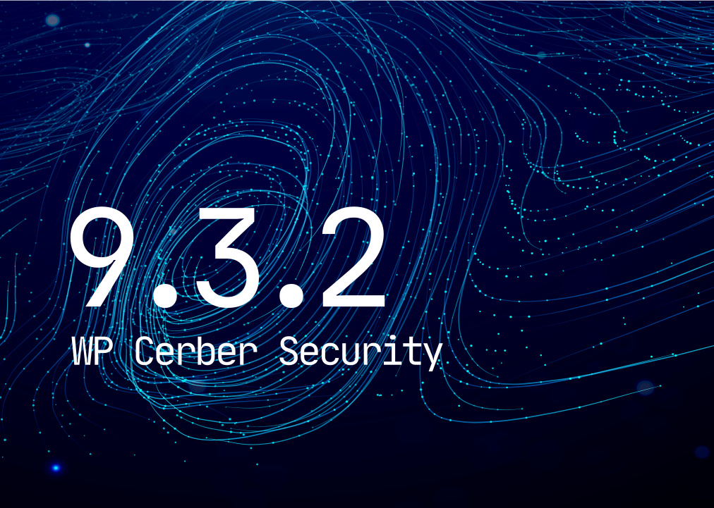 WP Cerber Security 9.3.2 - WordPress plugin
