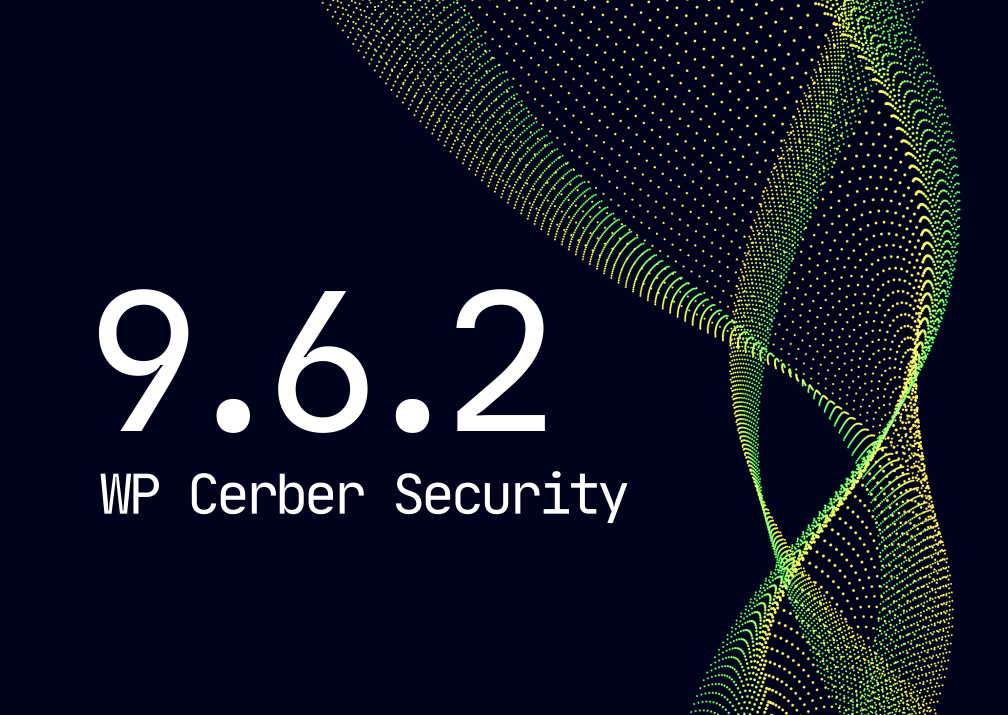 WP Cerber Security 9.6.2 for WordPress