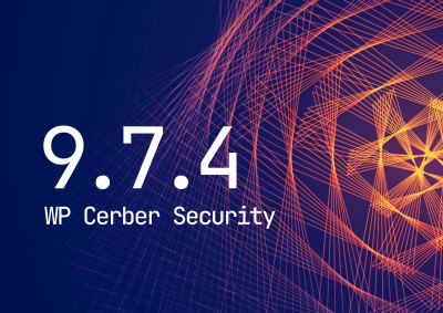 WP Cerber Security 9.7.4