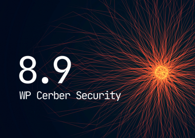 WP Cerber Security 8.9