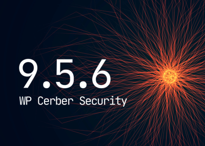 WP Cerber Security 9.5.6