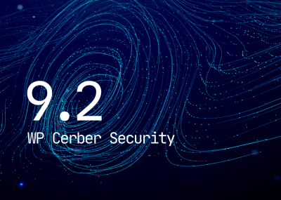 WP Cerber Security 9.2