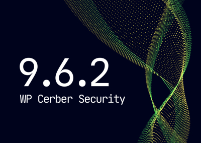 WP Cerber Security 9.6.2