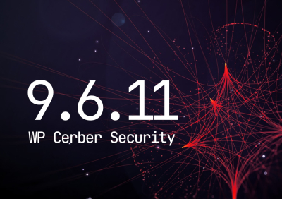 WP Cerber Security 9.6.11