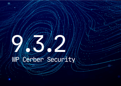 WP Cerber Security 9.3.2