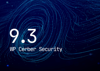 WP Cerber Security 9.3