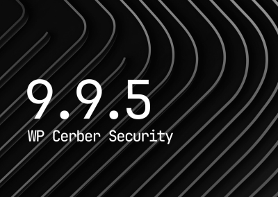 WP Cerber Security 9.9.5